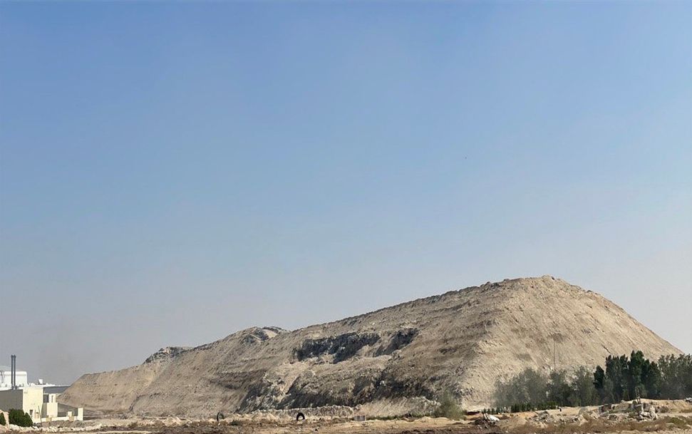 Waste removal site for Tadweer